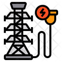 Electric Pole Electric Tower Electricity Pole Icon
