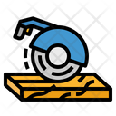 Saw Circular Electronics Icon
