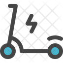 Electric Scooter Icon