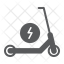Electric Scooter Scooter Charge Icon