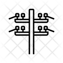 Electric Utility Pole  Icon