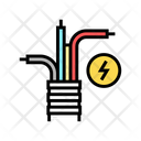 Electricity Cable Color Icon