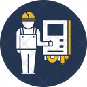 Electrical Engineer Electrical Service Electrical Operator Icon