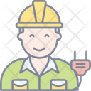 Electrician Technician Engineer Icon
