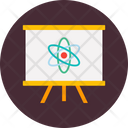 Electron On Board Science Education Science Learning Icon