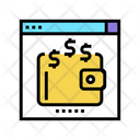Electronic Wallet Color Icon