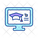 Electronic Education Icon