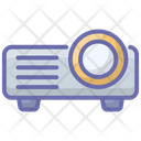 Electronic Projector Ppt Presentation Projector Icon