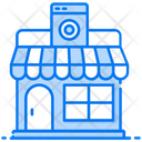 Mobile Shop Marketplace Outlet Icon