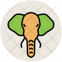 Elephant Pachyderm Mammal Icon
