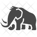 Elephant Mammoth Animal Icon