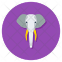 Elephant Animal Creature Icon