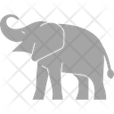 Elephant Mammal Savannah Icon