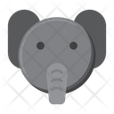 Elephant Elephant Face Animal Icon