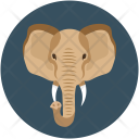 Elephant Forest Wild Icon