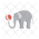 Elephant Animal Circus Icon
