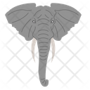 Elephant Face Icon