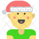 Elf Boy Christmas Elf Icon