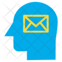 Email Support Mail Human Mind Icon