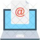 Email Marketing Laptop Icon