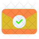 Email Approved Online Graph Mail Approve Icon