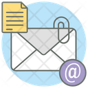 Email Attachment Airmail Email Icon