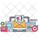 Email Campaign Email Promotion Email Marketing Icon