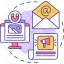 Small Business Launch Email Icon