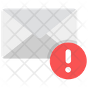 Email Error Spam Email Mail Alert Icon