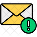 Email Error Spam Email Mail Alert Icon