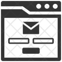 Email login interface  Icon