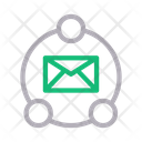 Network Connection Email Icon
