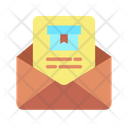Email Package Receipt  Icon