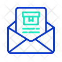 Email Package Receipt  Icon