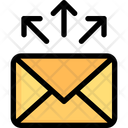 Email Send Email Blast Bulk Mailing Icon