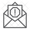 Email Virus Security Icon