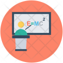 Emc 2 Formula Einstein Icon