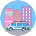 Emergency Ambulance Hospital Cargo Emergency Vehicle Icon