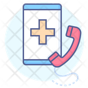 Button Call Doctor Online Consultation Smartphone Icon