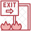 Emergency Exit Icon