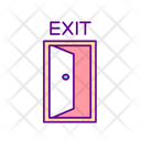 Emergency Exit Door Icon