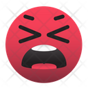 Emoji Mad Pain Icon