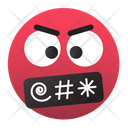 Emoji Mad Swearing Cursewords Icon