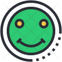 Emot Happy Face Icon