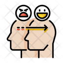 Emotion Control Human Thought Human Thinking Icon