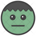 Emotionless Smiley  Icon