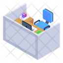 Employee Cabin Icon