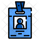 Employee Card Office Icon
