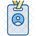 Badge Card Employee Icon