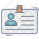 Employee Card Id Card Identification Icon